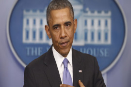 President Barack Obama speaks about his signature health care law, Thursday, Nov. 14, 2013, in the Brady Press Briefing Room of the White House in Washington. Bowing to pressure, President Barack Obama intends to permit continued sale of individual insurance plans that have been canceled because they failed to meet coverage standards under the health care law, officials said Thursday. (AP Photo/Charles Dharapak)