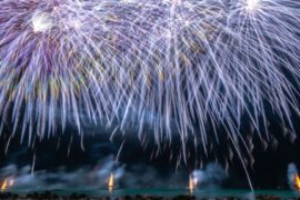 photo-of-fireworks-near-sea-1573722